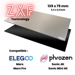 Ziflex - Résine - Starter Kit 135 x 75 mm - Mars/Mars Pro/Sonic 4k/Sonic Mini 4k