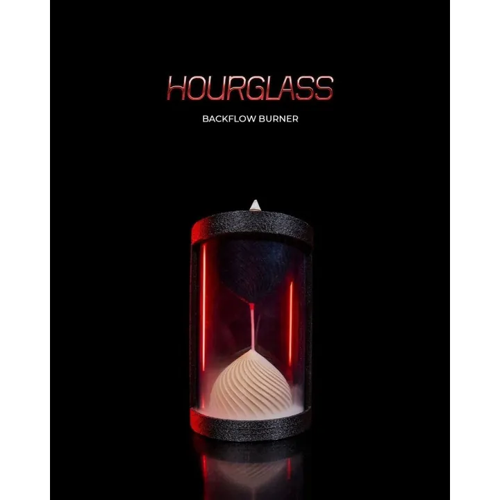 Brûle-Encens Sablier – Backflow Hourglass