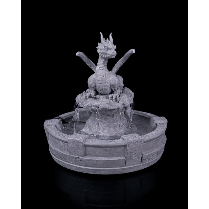 Fontaine De Table Dragon Gardien – Décoration Feng Shui Fantastique