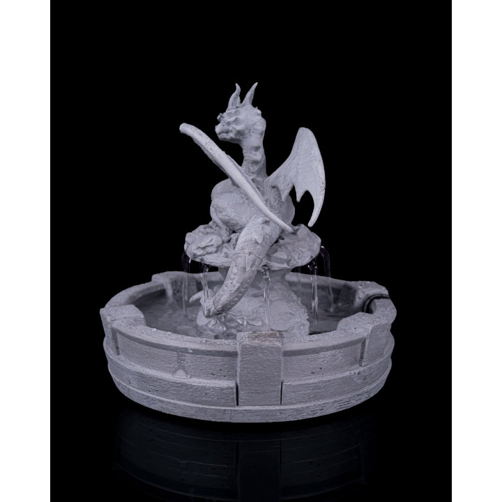 Fontaine De Table Dragon Gardien – Décoration Feng Shui Fantastique