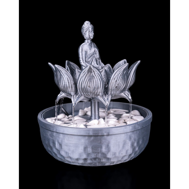 Fontaine De Table Bouddha Lotus – Sérénité & Zen À Domicile
