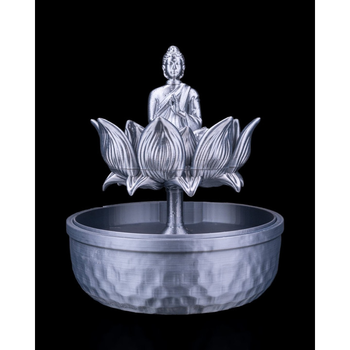 Fontaine De Table Bouddha Lotus – Sérénité & Zen À Domicile
