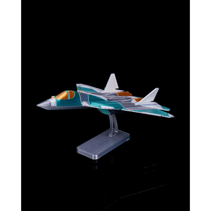 Snt-7 Stealth Jet – Maquette Avion Furtif Futuriste À Assembler