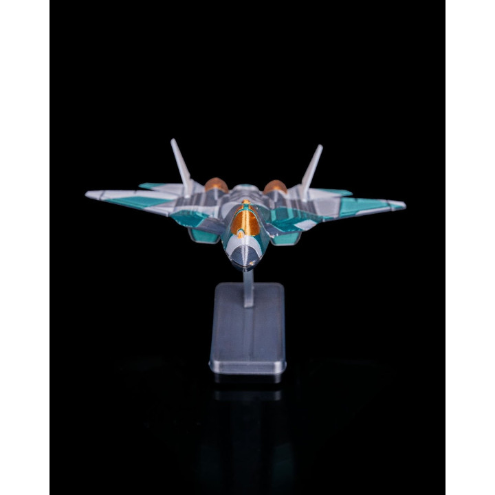 Snt-7 Stealth Jet – Maquette Avion Furtif Futuriste À Assembler
