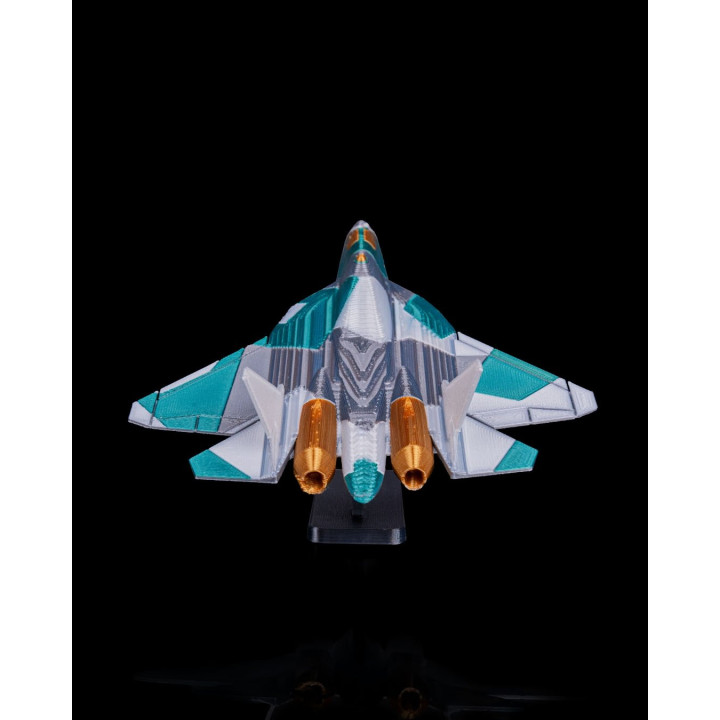 Snt-7 Stealth Jet – Maquette Avion Furtif Futuriste À Assembler