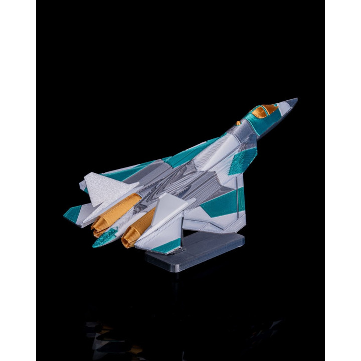 Snt-7 Stealth Jet – Maquette Avion Furtif Futuriste À Assembler