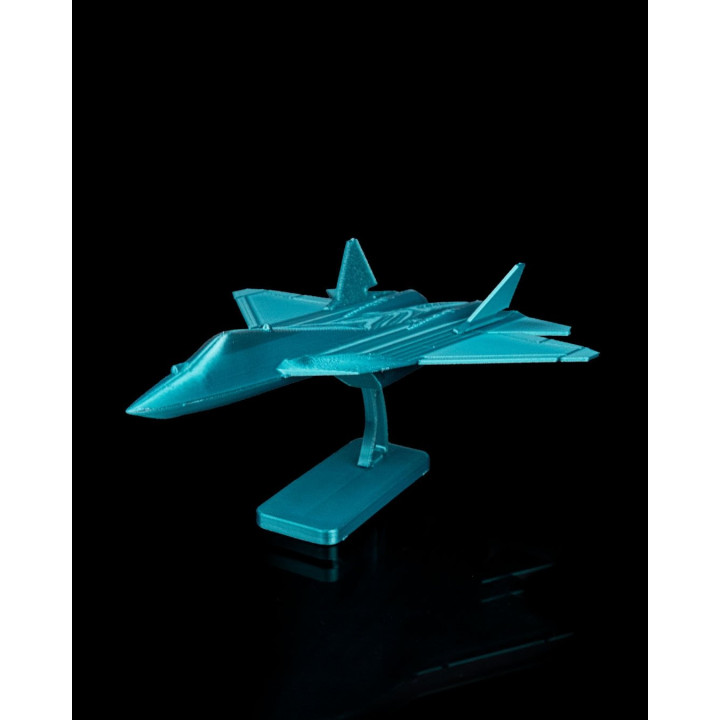 Snt-7 Stealth Jet – Maquette Avion Furtif Futuriste À Assembler