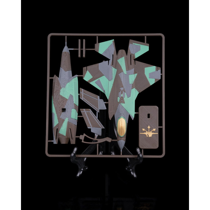 Nxt-5 Multirole Fighter – Maquette Avion De Chasse Sur Socle