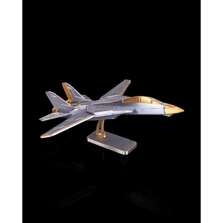 Maquette Chasseur Snc-4 – Jet De Combat À Ailes Variables Sur Socle