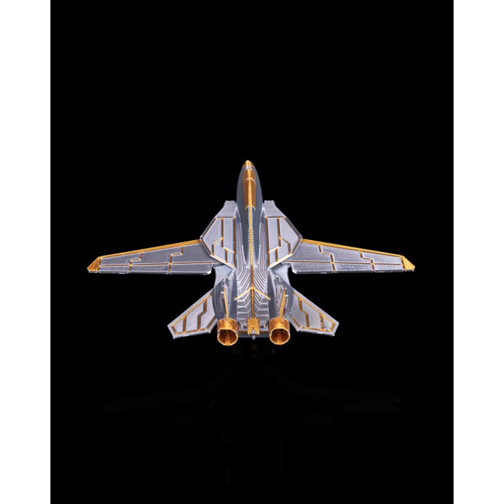 Maquette Chasseur Snc-4 – Jet De Combat À Ailes Variables Sur Socle