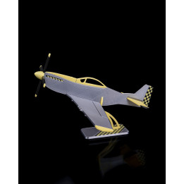 Vgd-1 Vanguard Fighter – Maquette Avion De Guerre Rétro Sur Socle