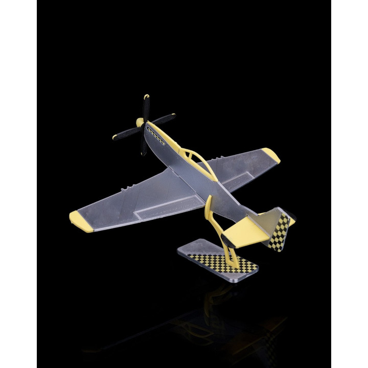 Vgd-1 Vanguard Fighter – Maquette Avion De Guerre Rétro Sur Socle