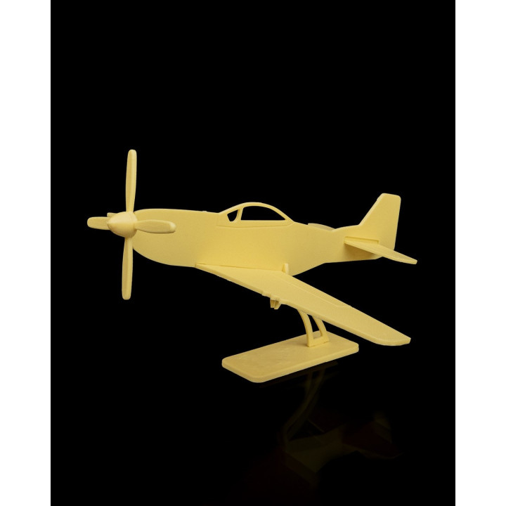 Vgd-1 Vanguard Fighter – Maquette Avion De Guerre Rétro Sur Socle