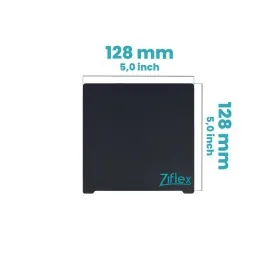 Ziflex - Upper Surface Ultimate High Temp 128 x 128 mm - Snapmaker