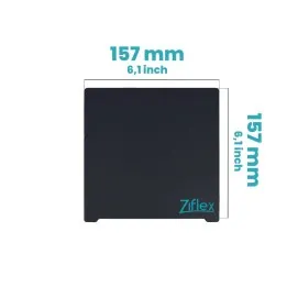 Ziflex - Upper Surface Ultimate High Temp 157 x 157 mm - Flashforge Finder
