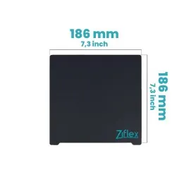 Ziflex - Upper Surface Ultimate High Temp 186 x 186 mm - Cetus 3D