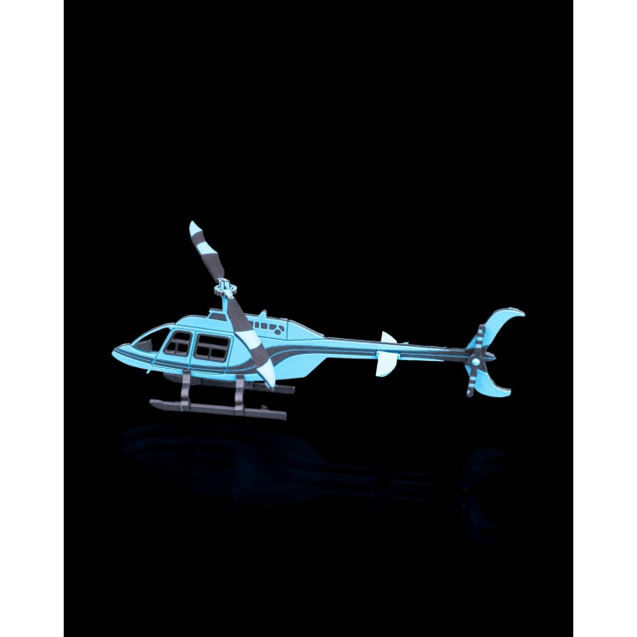 Hsc-6 Scout Helicopter – Maquette Hélicoptère Décorative