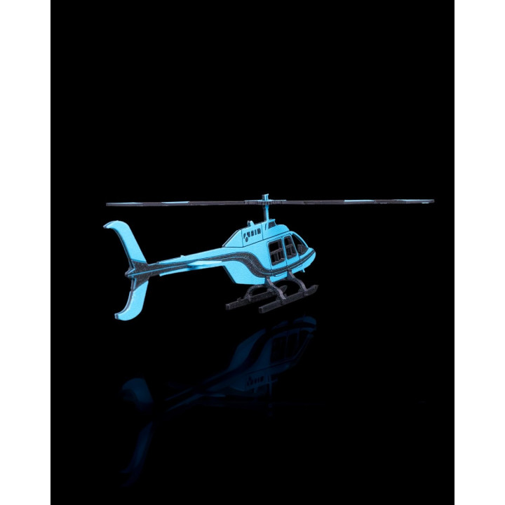Hsc-6 Scout Helicopter – Maquette Hélicoptère Décorative