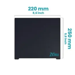 Ziflex - Upper Surface Ultimate High Temp 220 x 250 mm - ZMorph