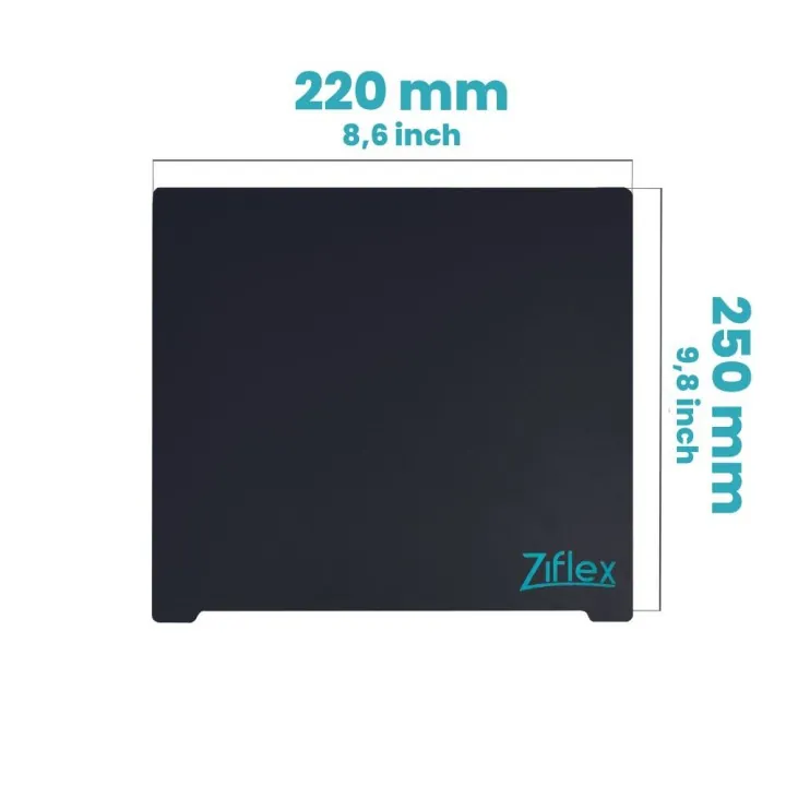 Ziflex - Upper Surface Ultimate High Temp 220 x 250 mm - ZMorph