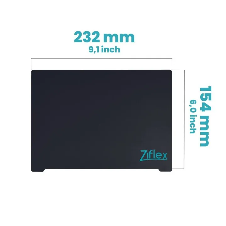 Ziflex - Upper Surface Ultimate High Temp 232 x 154 mm