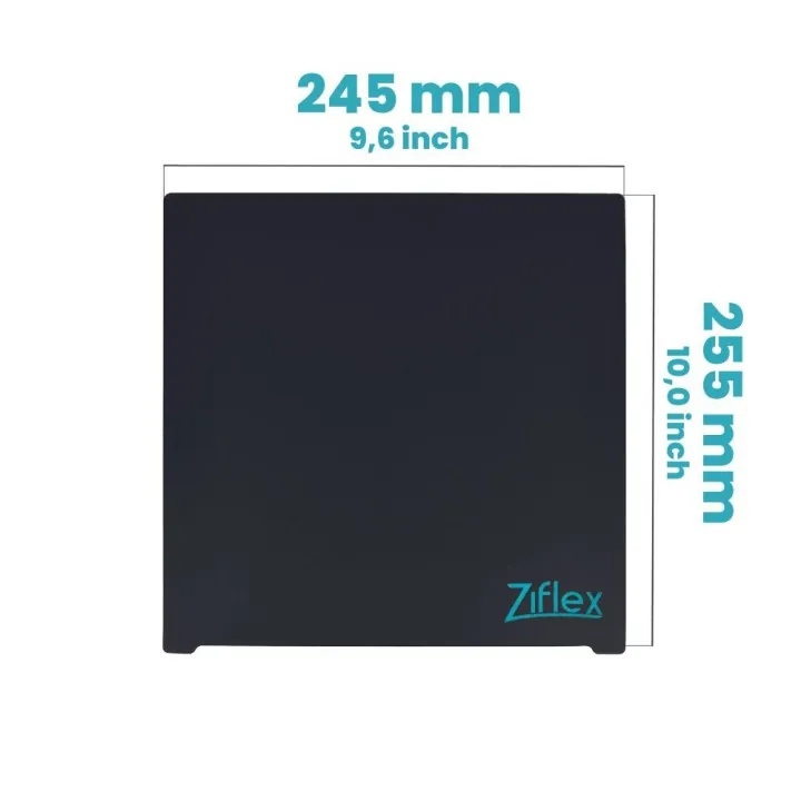 Ziflex - Upper Surface Ultimate High Temp 245 x 255 mm - CR6SE