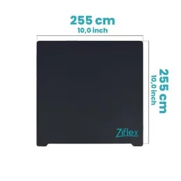 Ziflex - Upper Surface Ultimate High Temp 255 x 255 mm - Tronxy XY-2