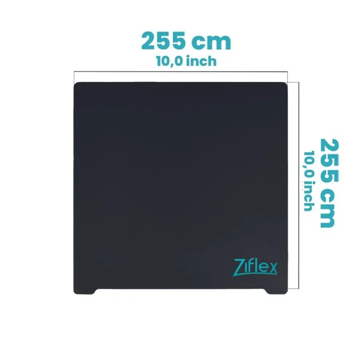 Ziflex - Upper Surface Ultimate High Temp 255 x 255 mm - Tronxy XY-2