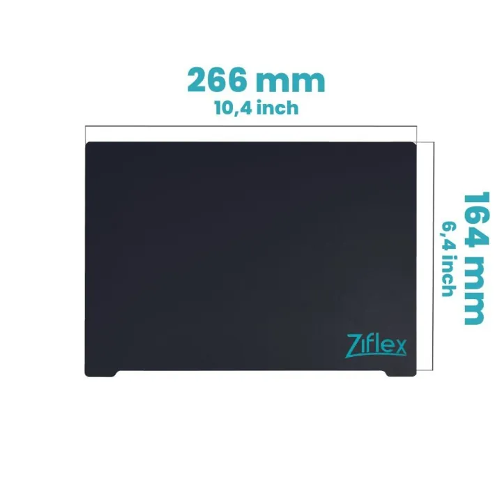 Ziflex - Upper Surface Ultimate High Temp 266 x 164 mm - Dremel 3D45