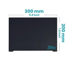 Ziflex - Upper Surface Ultimate High Temp 300 x 200 mm - BigBox E3D