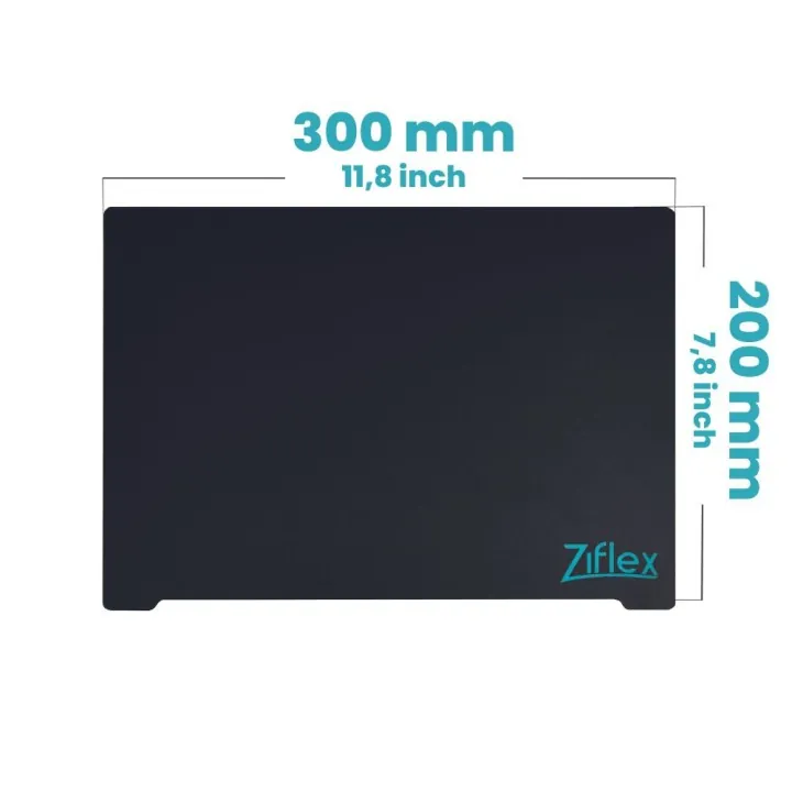 Ziflex - Upper Surface Ultimate High Temp 300 x 200 mm - BigBox E3D