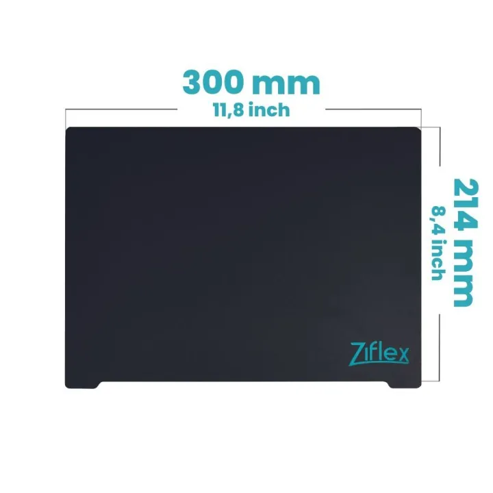 Ziflex - Upper Surface Ultimate High Temp 300 x 214 mm - Volumic Stream 30