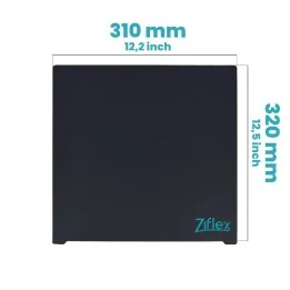 Ziflex - Upper Surface Ultimate High Temp 310 x 320 mm - CR10S PRO