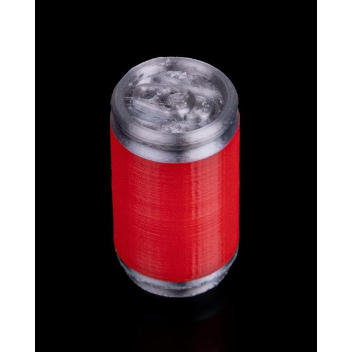 Magnet Canettes Bière Miniatures – Pack 6 Canettes & Casier Rouge