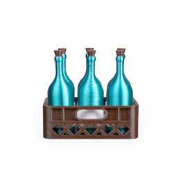 Magnets Mini Bouteilles De Vin – Caisse Déco Réfrigérateur