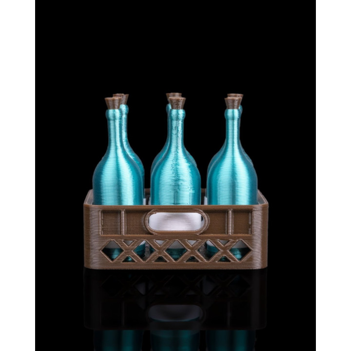 Magnets Mini Bouteilles De Vin – Caisse Déco Réfrigérateur