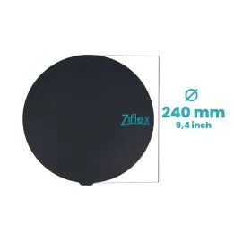 Ziflex - Upper Surface Ultimate High Temp Round 240 mm - Anycubic Kossel