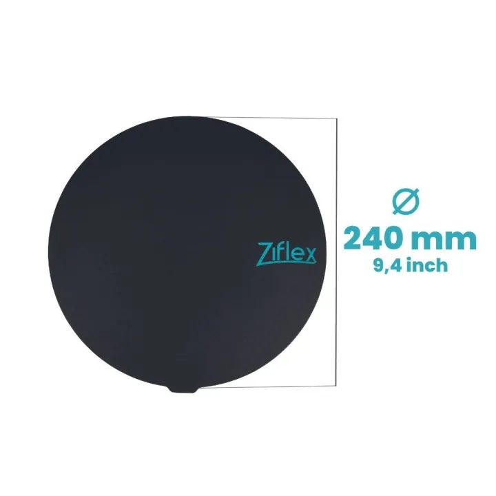 Ziflex - Upper Surface Ultimate High Temp Round 240 mm - Anycubic Kossel