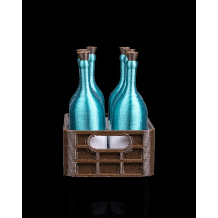 Magnets Mini Bouteilles De Vin – Caisse Déco Réfrigérateur