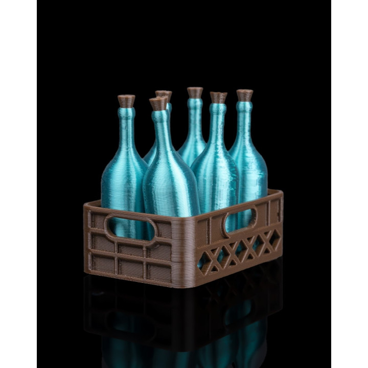 Magnets Mini Bouteilles De Vin – Caisse Déco Réfrigérateur