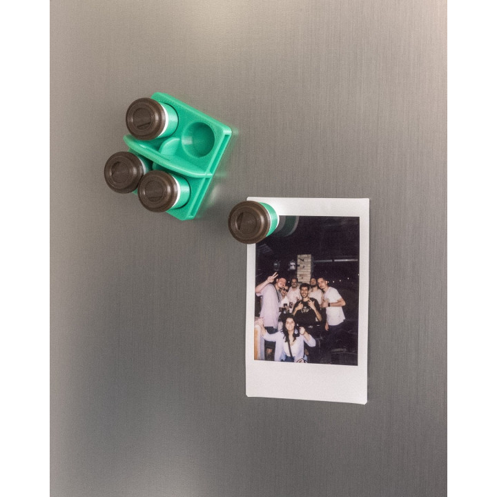 Magnet Mini Café À Emporter – Plateau 3 Ou 4 Tasses Pour Frigo