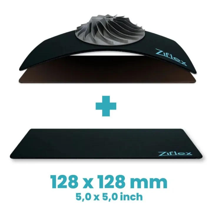 Ziflex - Value pack Ultimate High Temp 128 x 128 mm - Snapmaker