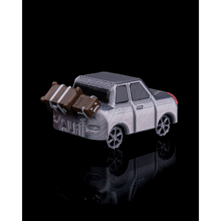 Porte-Clés Maison Avec Voiture Clicker – Fidget & Rangement De Clés
