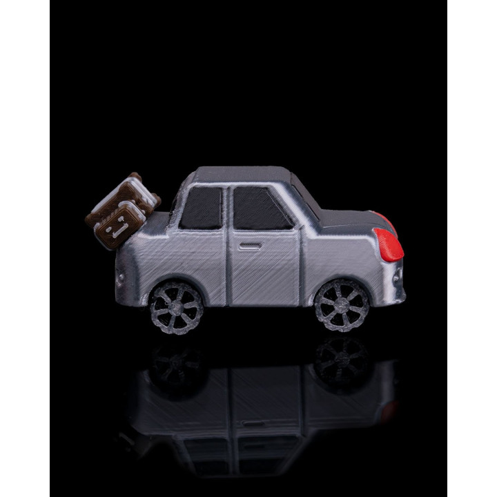 Porte-Clés Maison Avec Voiture Clicker – Fidget & Rangement De Clés