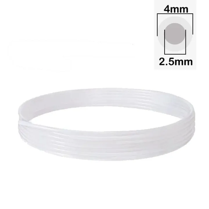 Zimple - 4m Tube PTFE (Bambu PTFE Tube for AMS et Filament ) - 4 m - Blanc