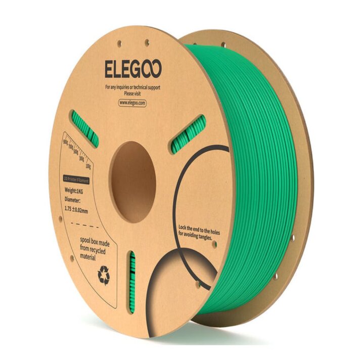 Elegoo - PLA - Vert Océan - 1,75 mm - 1 kg | Maison Drabiec