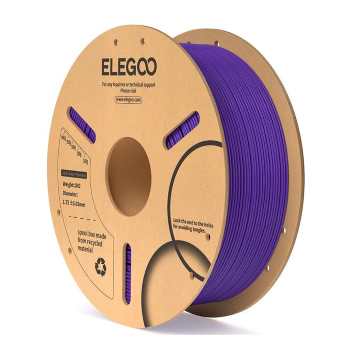 Elegoo - PLA - Violet - 1,75 mm - 1 kg | Maison Drabiec