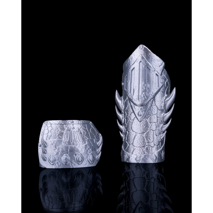 Gantelet & Vambrace Barbare Écailleux – Armure De Guerrier Fantasy