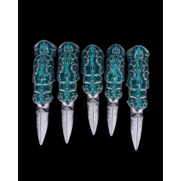 Griffes Chevalières – Armure De Doigts Articulée Style Médiéval Fantasy