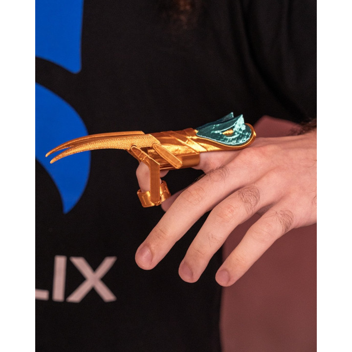 Snake Strike – Lame De Doigt Serpent | Accessoire Cosplay Spectaculaire
